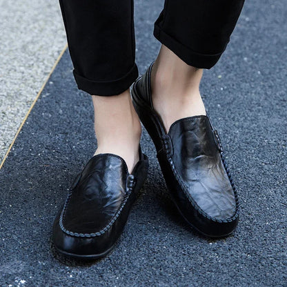 Marlon Leather Moccasins