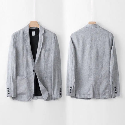 Caldo Cotton Two-piece Blazer Set