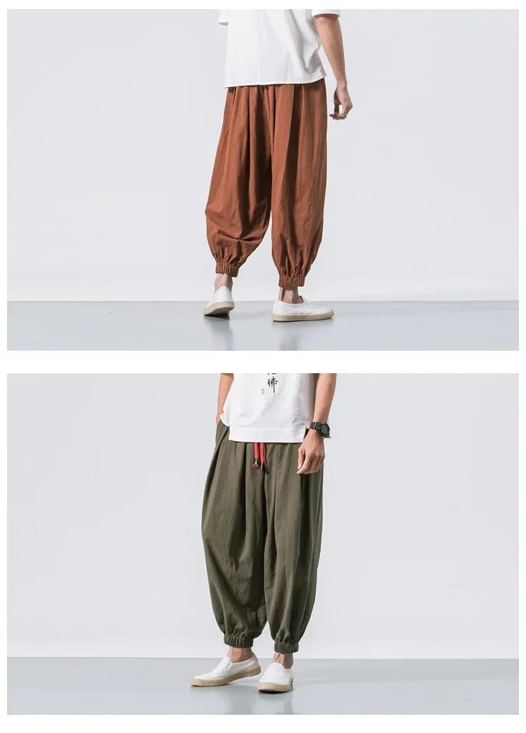 Deacon Oversized Cotton Pants
