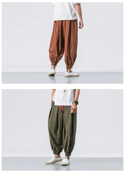 Deacon Oversized Cotton Pants