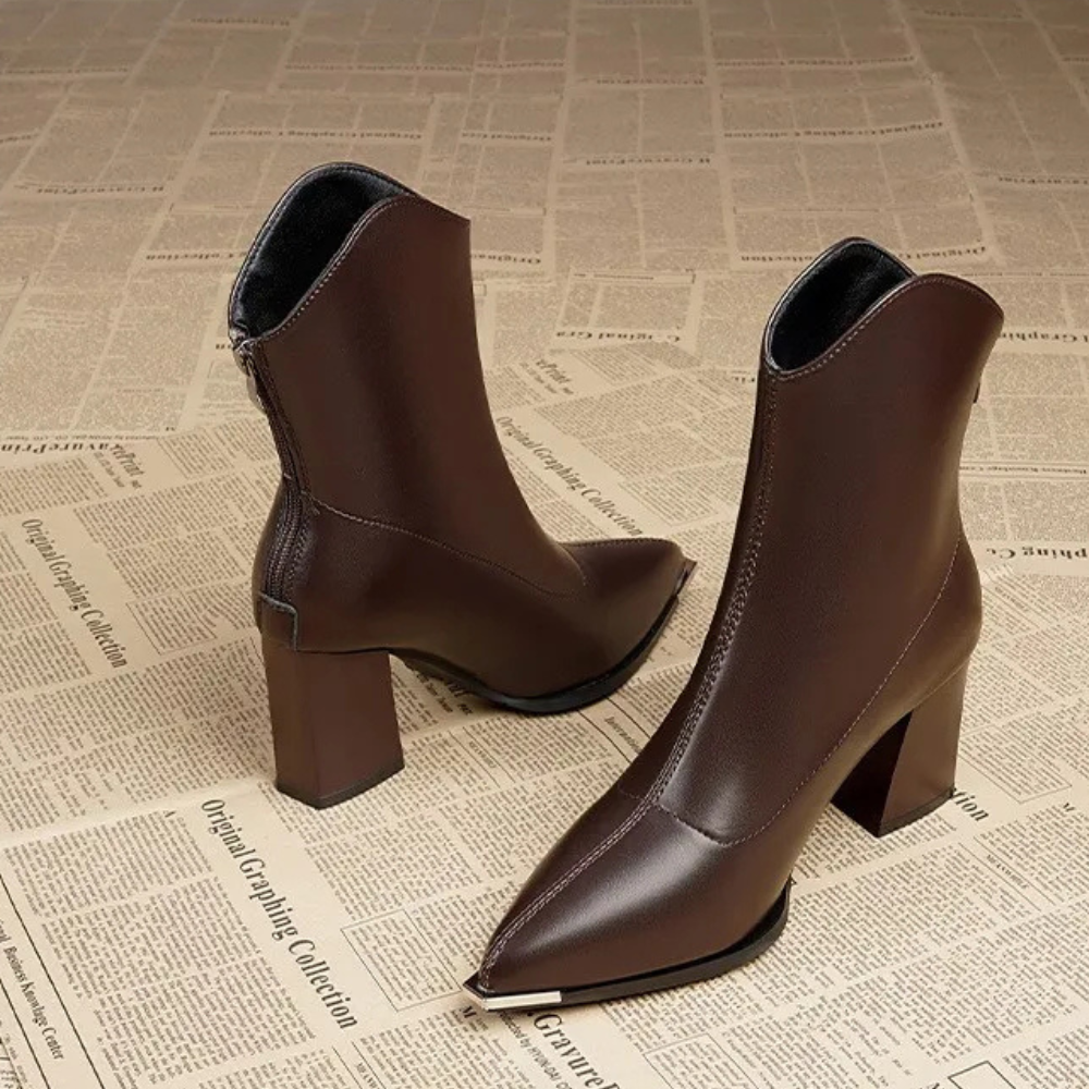 Diora Leather Boots