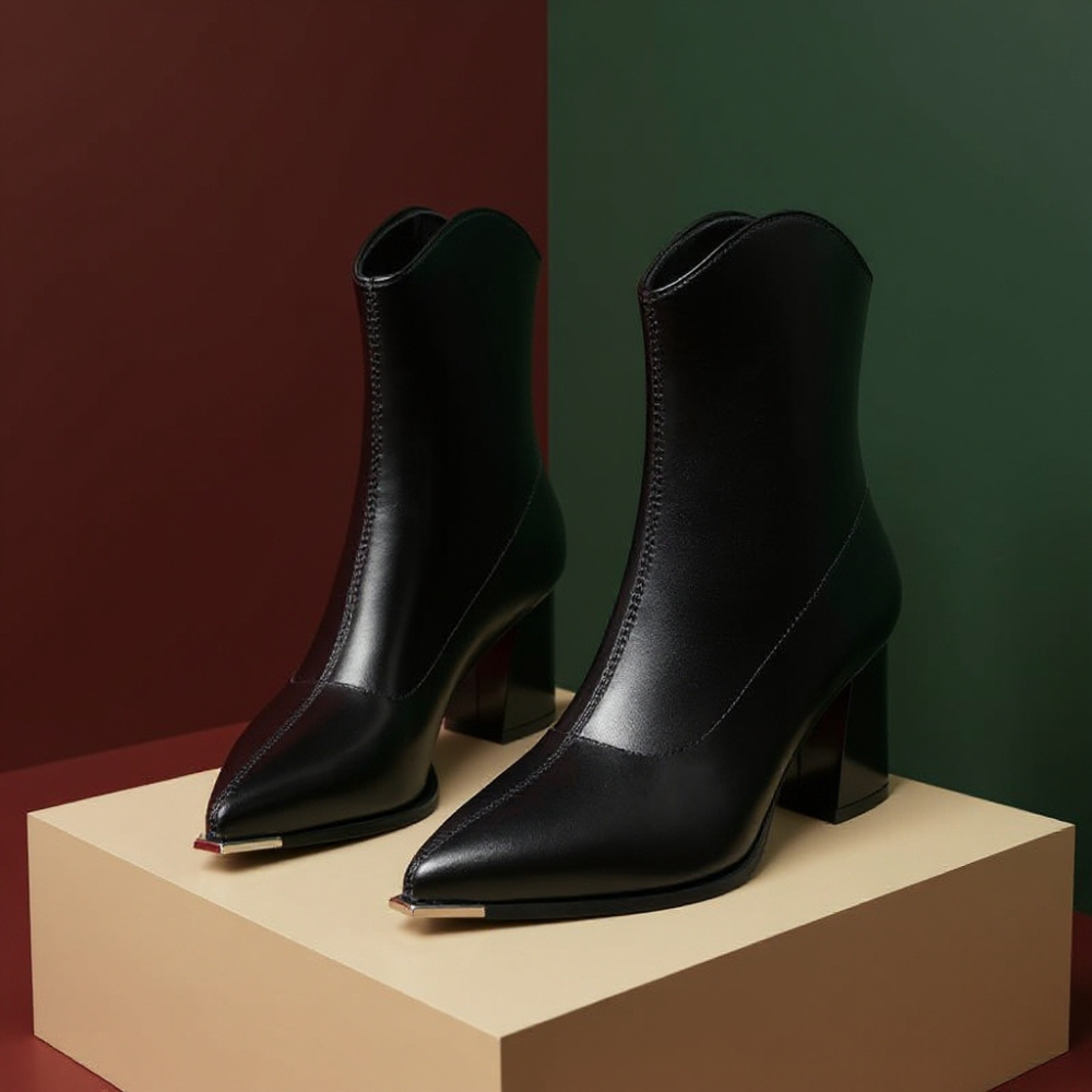 Diora Leather Boots
