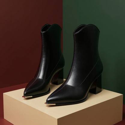 Diora Leather Boots