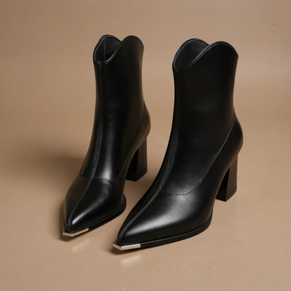 Diora Leather Boots