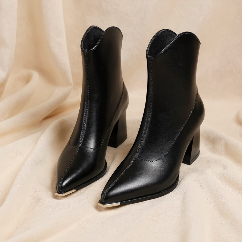 Diora Leather Boots