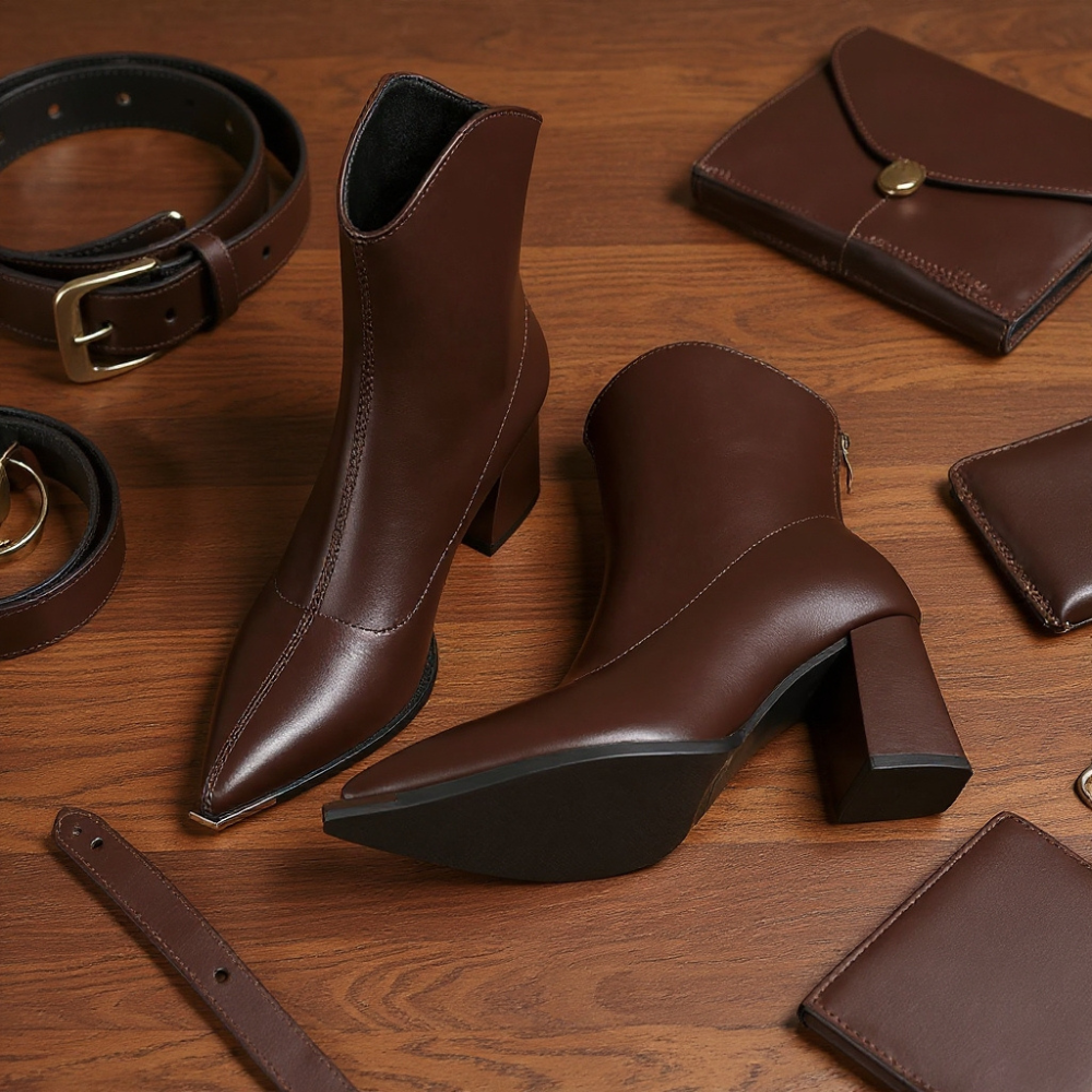 Diora Leather Boots