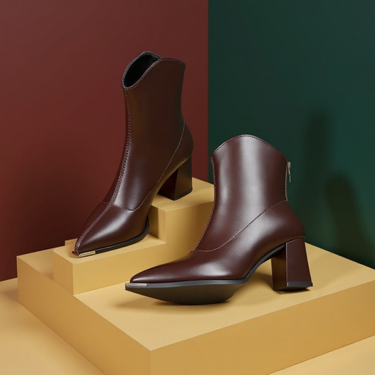 Diora Leather Boots