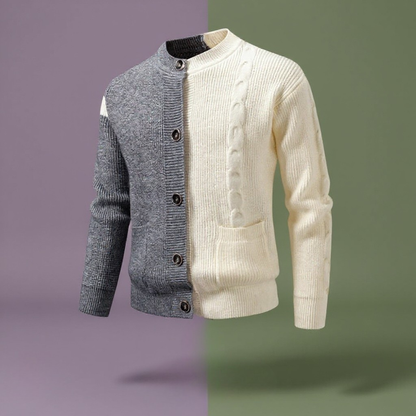 Biancoro Patchwork Cardigans