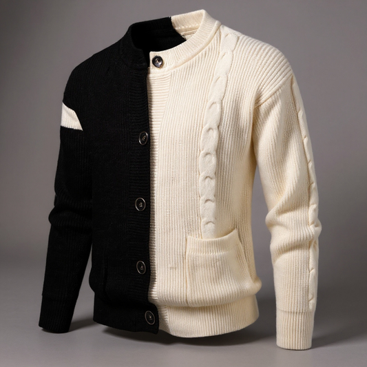 Biancoro Patchwork Cardigans