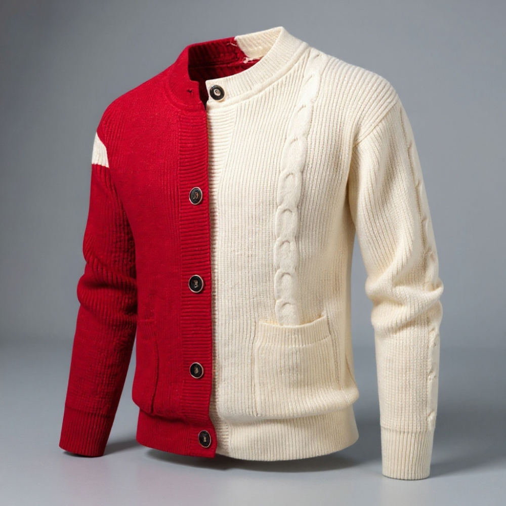 Biancoro Patchwork Cardigans